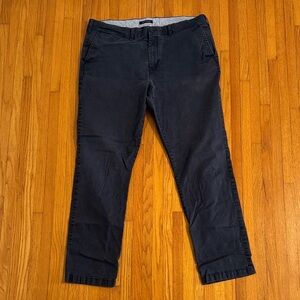 TOMMY HILFIGER NAVY CHINO PANTS Men’s 40 x 34